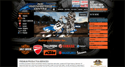 Desktop Screenshot of ntmotorcyclecentre.com.au